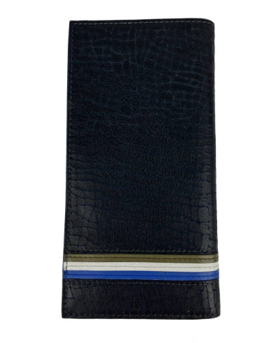 Портмоне 3100-D Blue, натуральная шкіра
