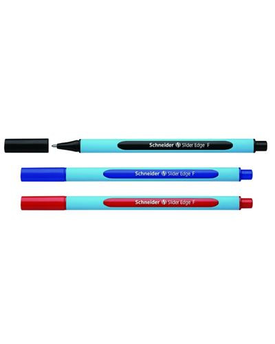 Ручка шариковая SCHNEIDER SLIDER EDGE треугольная F красная
