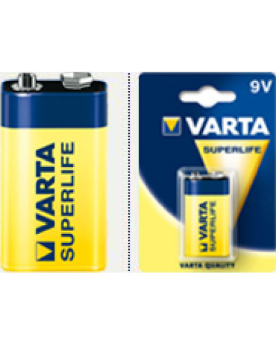 Батарейка   9V крона  VARTA SUPERLIFE 6LP3146