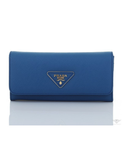 Гаманець 514 BLUE, натуральна шкіра, (невелике пошкодження шкіри всередині)