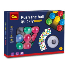 Развивающая игра цветные пятнашки
